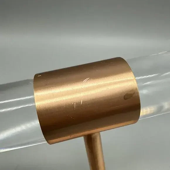 KENDRA SCOTT T-Bar Gold Metal/Acrylic Jewelry Necklace Stand Display - Picture 6 of 7